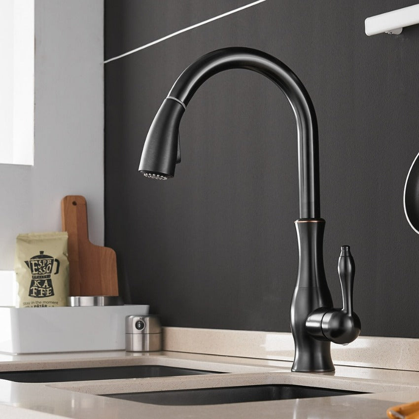 Retractable Kitchen Faucet – Model