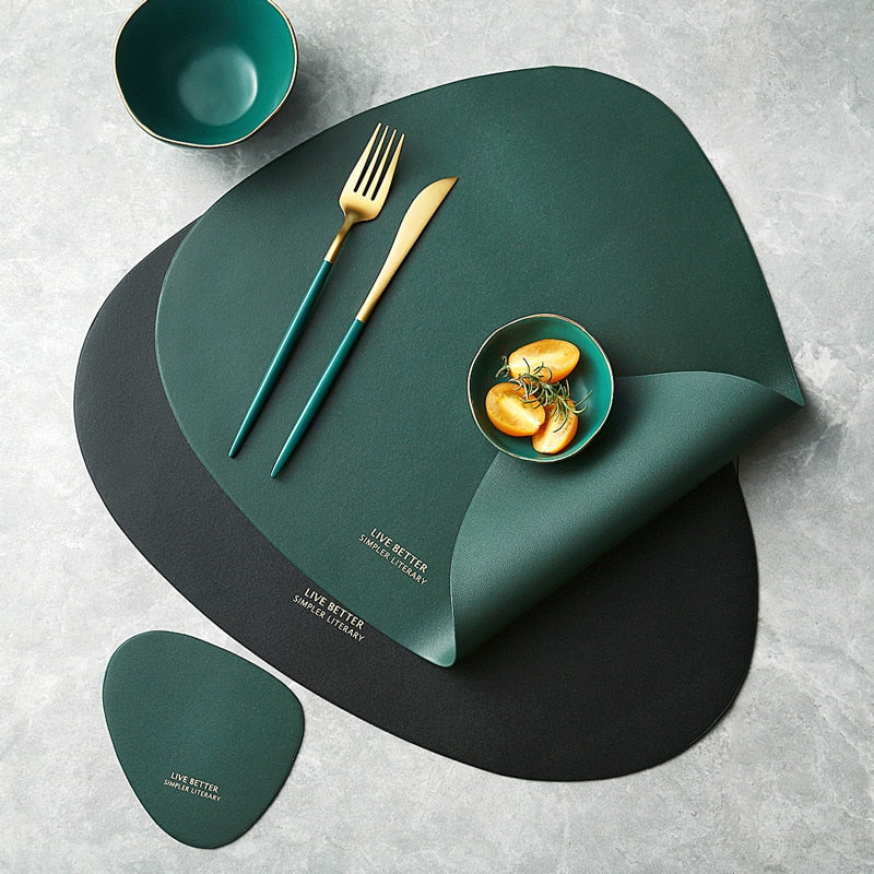 Triangle Placemat Set in 4 Colors