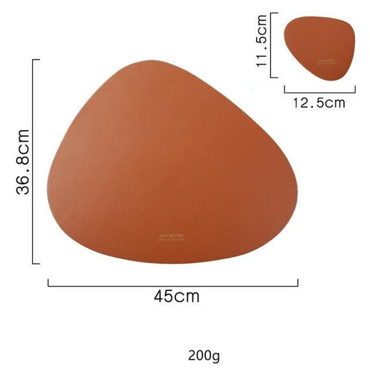 Triangle Placemat Set in 4 Colors
