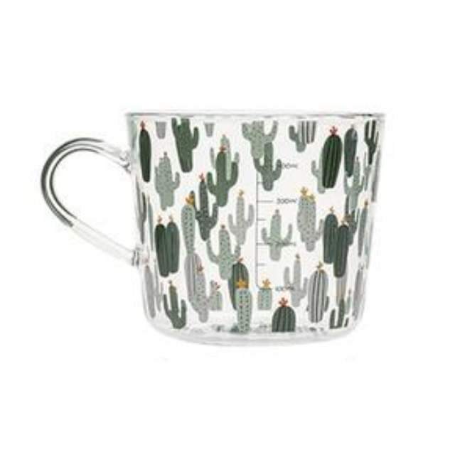 Printed Glass Measuring Cup