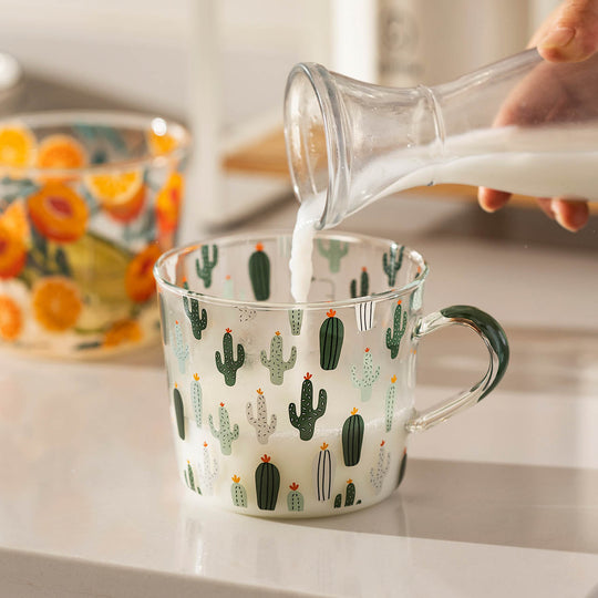 Printed Glass Measuring Cup