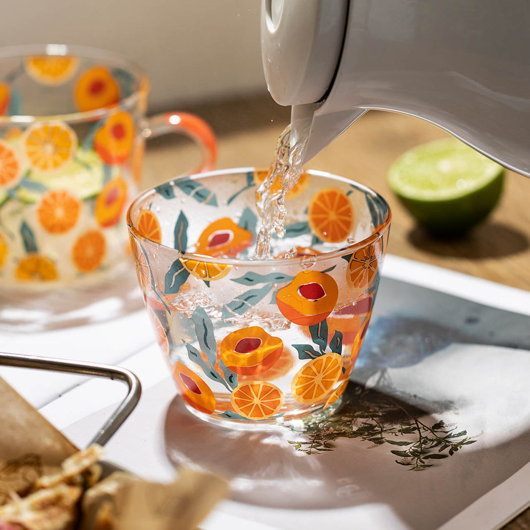 Printed Glass Measuring Cup
