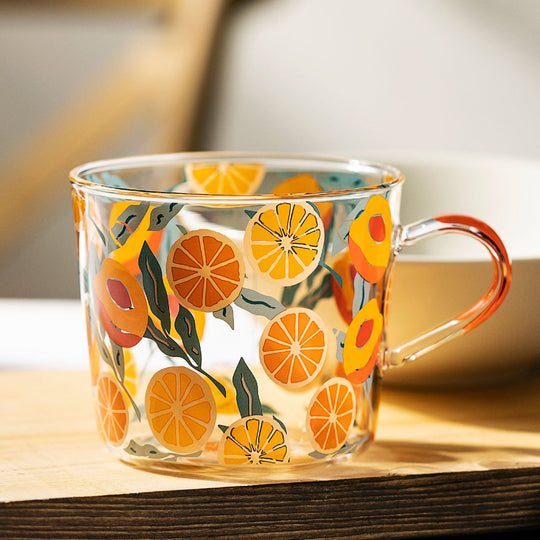 Printed Glass Measuring Cup