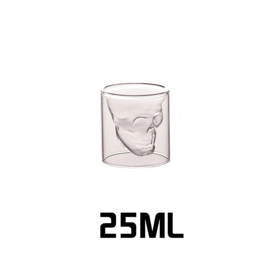 Hollow Double Layer Whiskey Glass