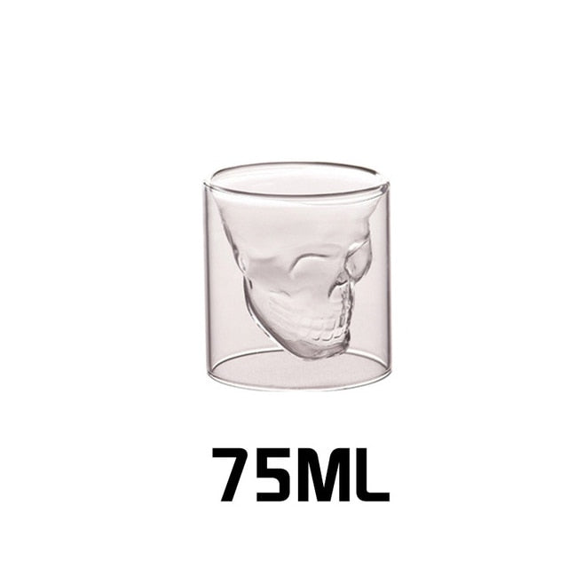 Hollow Double Layer Whiskey Glass