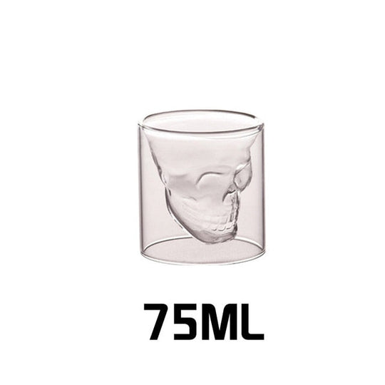 Hollow Double Layer Whiskey Glass