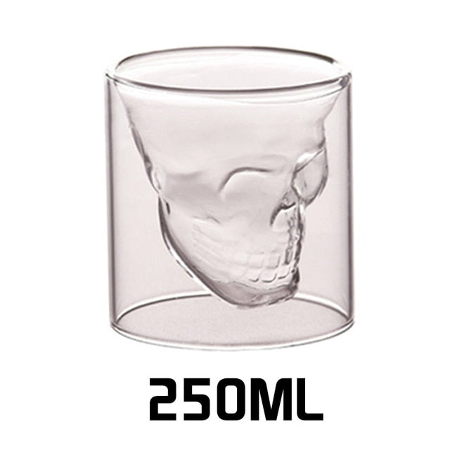 Hollow Double Layer Whiskey Glass
