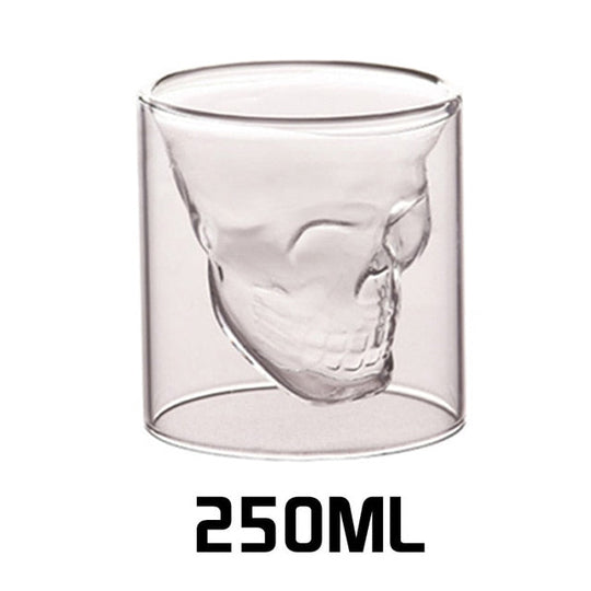 Hollow Double Layer Whiskey Glass