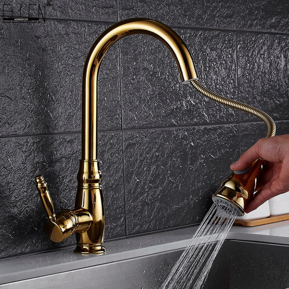 Retractable Kitchen Faucet