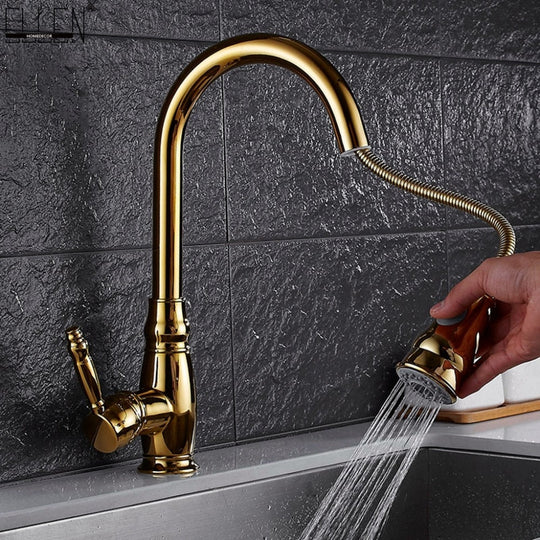 Retractable Kitchen Faucet