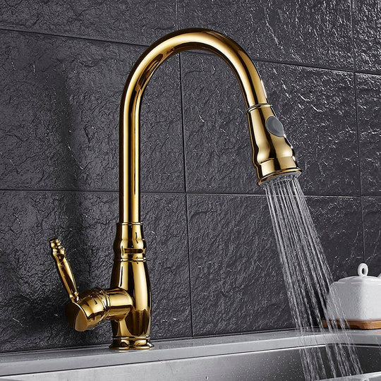 Retractable Kitchen Faucet