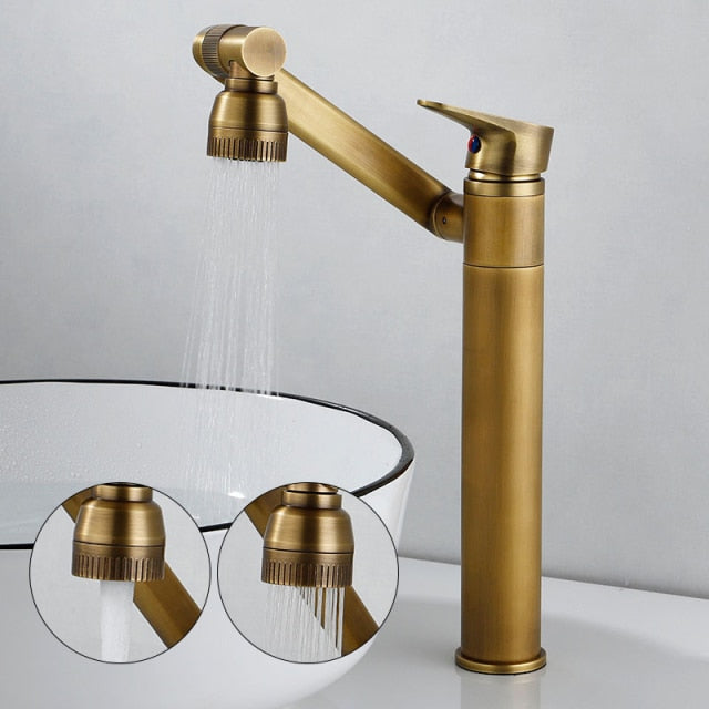 Elegant Luxury Rotating Basin Tap