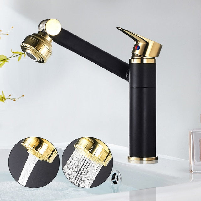 Elegant Luxury Rotating Basin Tap