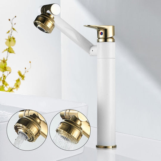 Elegant Luxury Rotating Basin Tap