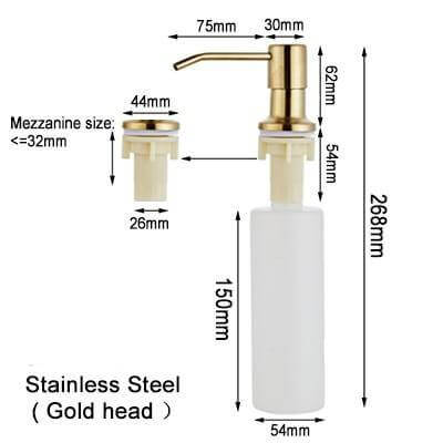 Wall-Mounted Soap Dispenser