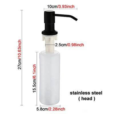Wall-Mounted Soap Dispenser