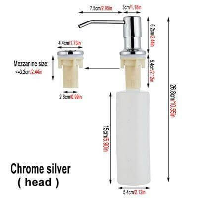 Wall-Mounted Soap Dispenser