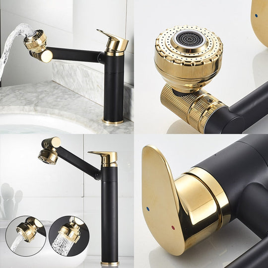 Elegant Luxury Rotating Basin Tap