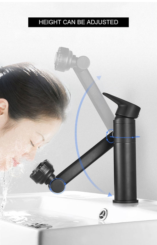 Elegant Luxury Rotating Basin Tap