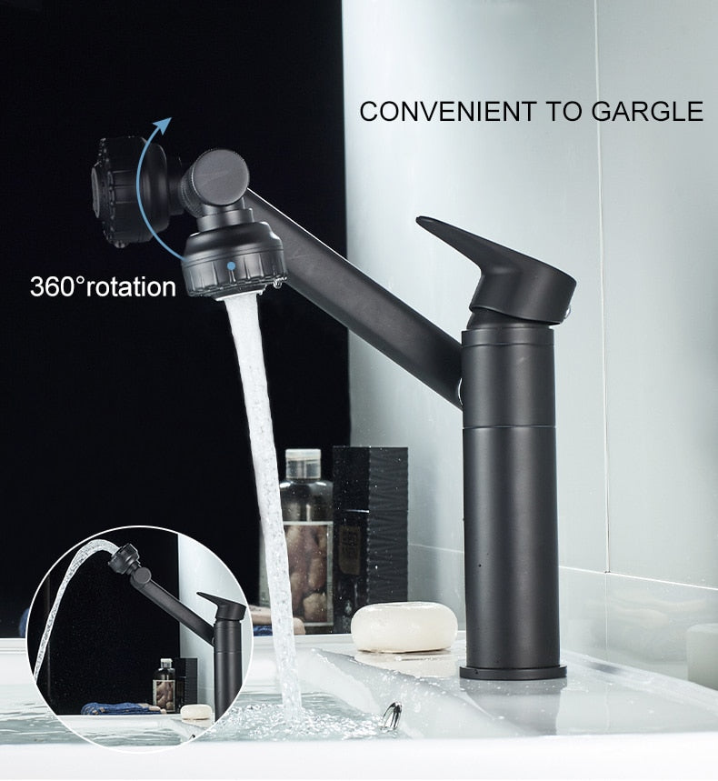 Elegant Luxury Rotating Basin Tap