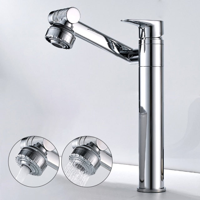 Elegant Luxury Rotating Basin Tap