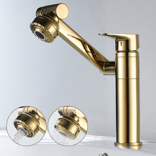Elegant Luxury Rotating Basin Tap