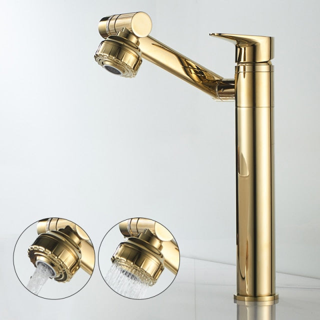 Elegant Luxury Rotating Basin Tap