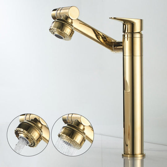 Elegant Luxury Rotating Basin Tap