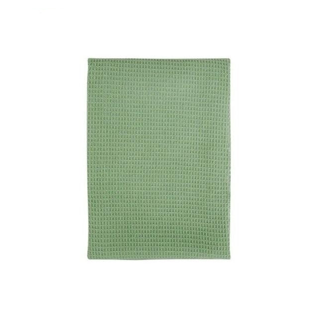 Waffle Fabric Cotton Kitchen Towel Set (Set of 2)