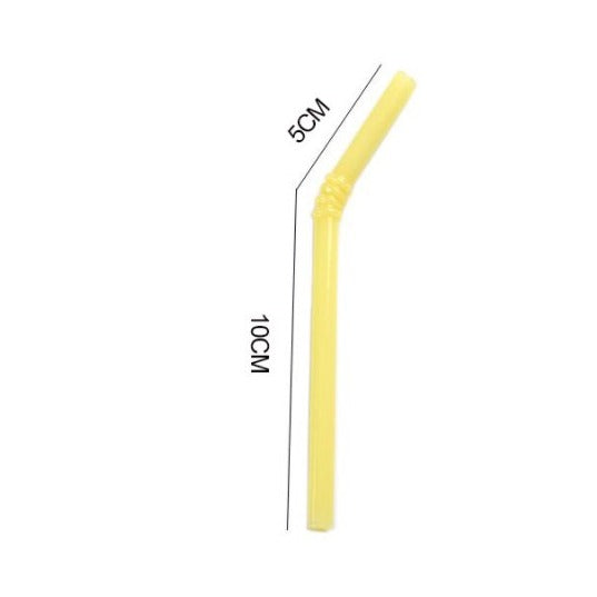 Glass Straw Set - 4 Pieces
