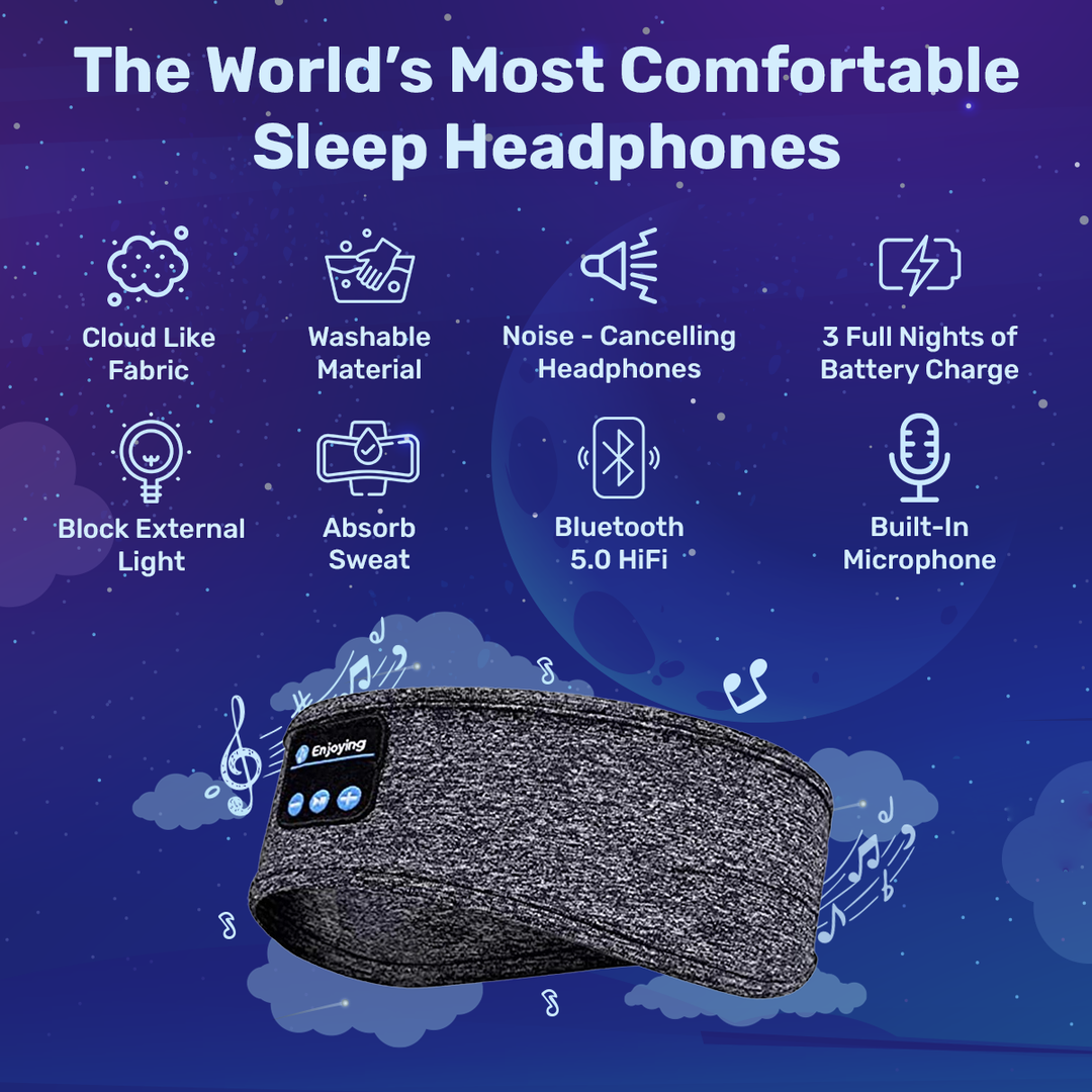 Sleep Headphones with Comfortable Design