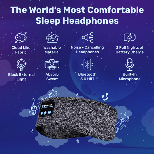Sleep Headphones with Comfortable Design