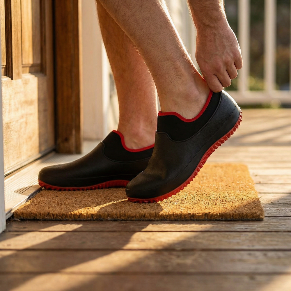 Waterproof Slip-On Work Shoes