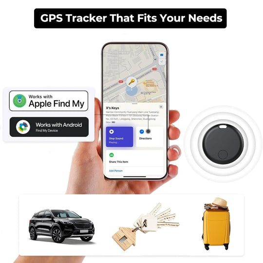 Bluetooth Key Finder - GPS Tracker - Compact Device