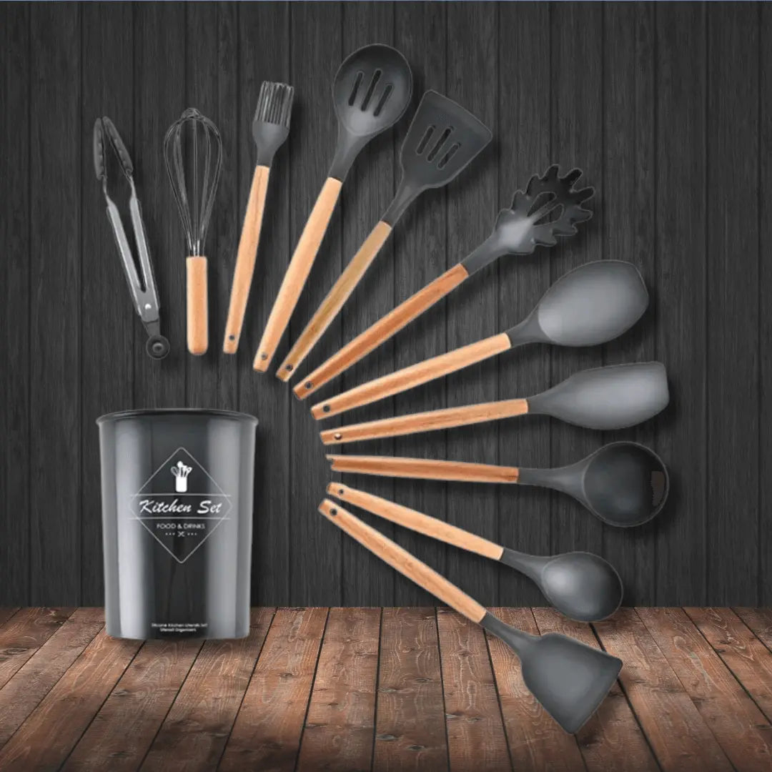 Silicone Kitchen Utensil Set