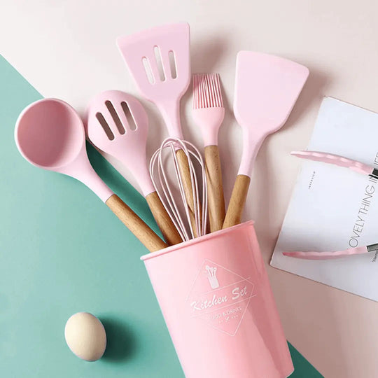 Silicone Kitchen Utensil Set