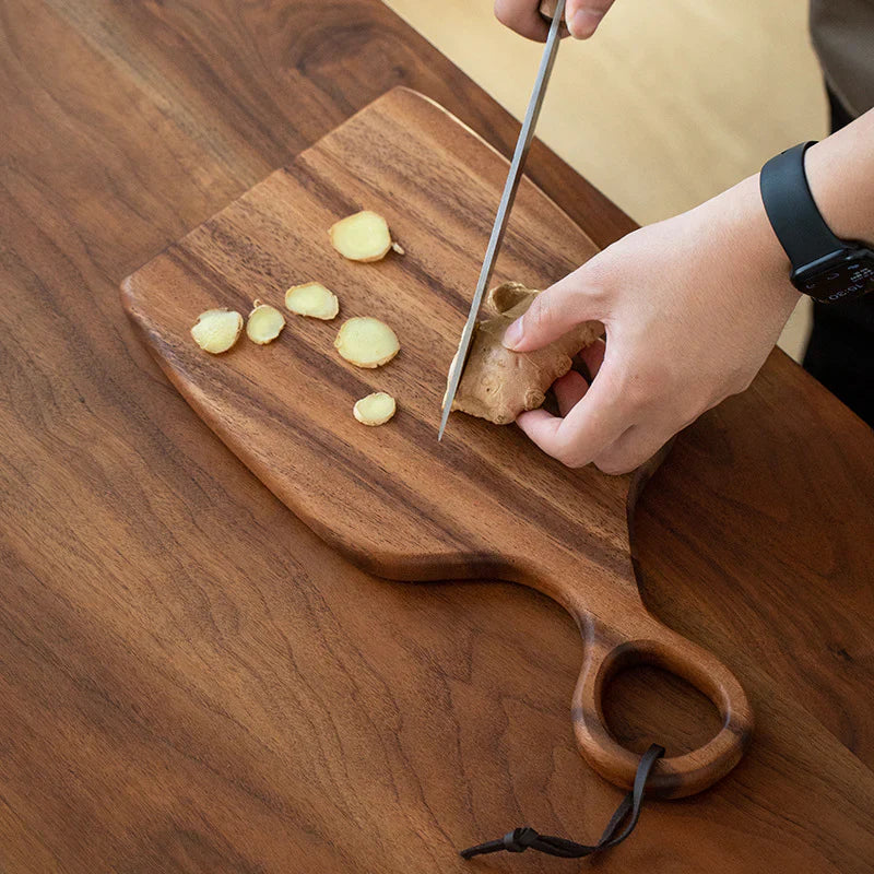 Walnut Cutting Board – Luxurious Double-Sided Cutting & Serving Board