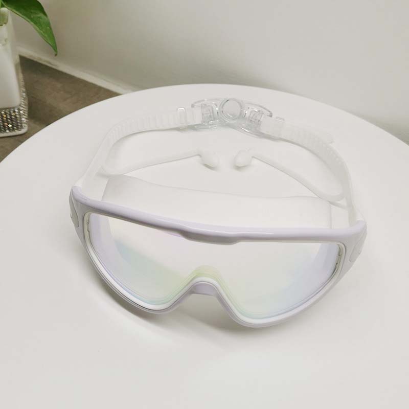Wide View Anti-Fog Swim Goggles