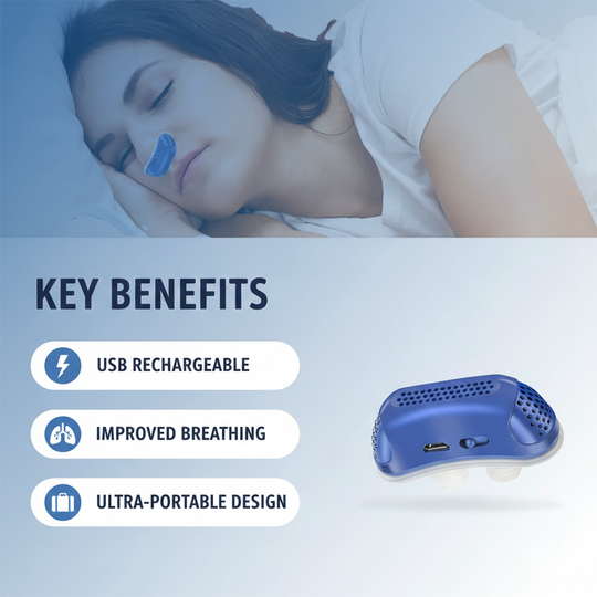 Nasal Breathing Device - Travel Size - USB Rechargeable