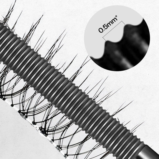 3D Curling Metal Curlers Mascara - Waterproof & Long-lasting