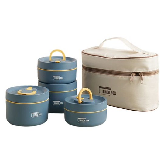 Multi-Layered Insulated Lunchbox with FREE Carry Bag