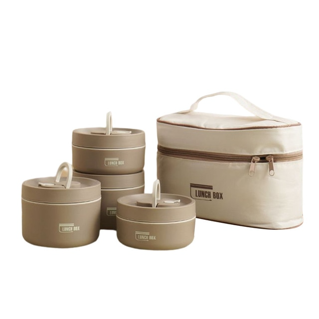Multi-Layered Insulated Lunchbox with FREE Carry Bag