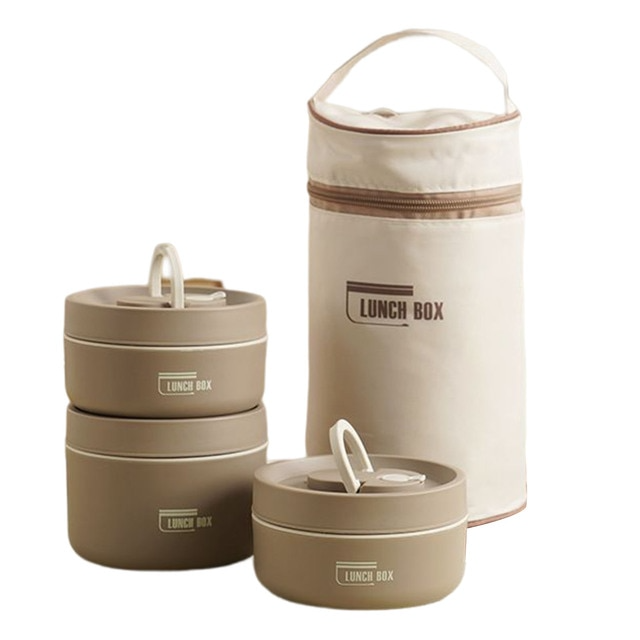 Multi-Layered Insulated Lunchbox with FREE Carry Bag