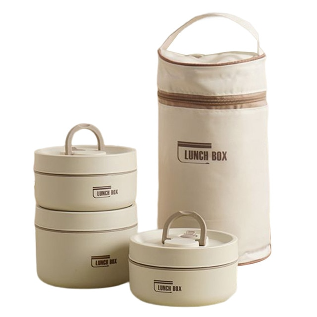 Multi-Layered Insulated Lunchbox with FREE Carry Bag
