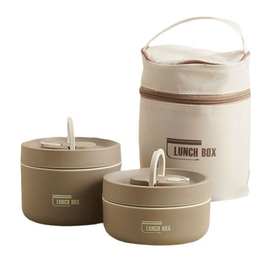 Multi-Layered Insulated Lunchbox with FREE Carry Bag