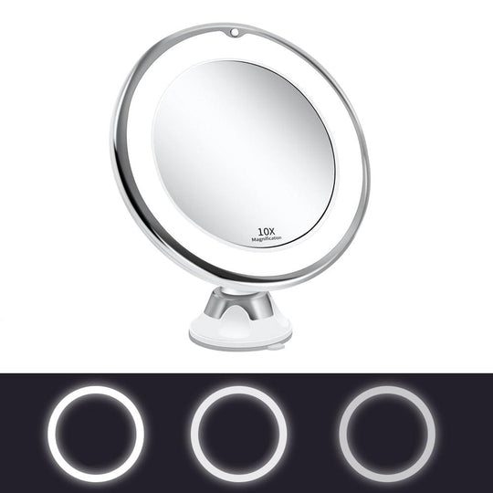 Cosmetic Mirror with Lighting – LED Makeup Mirror with Magnification Function