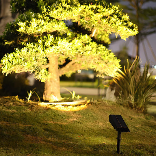 Waterproof Solar LED Multi-Zoom Spot Light | Adjustable Zoom | Eco-Friendly & Perfect for Garden and Outdoor Landscape Lighting