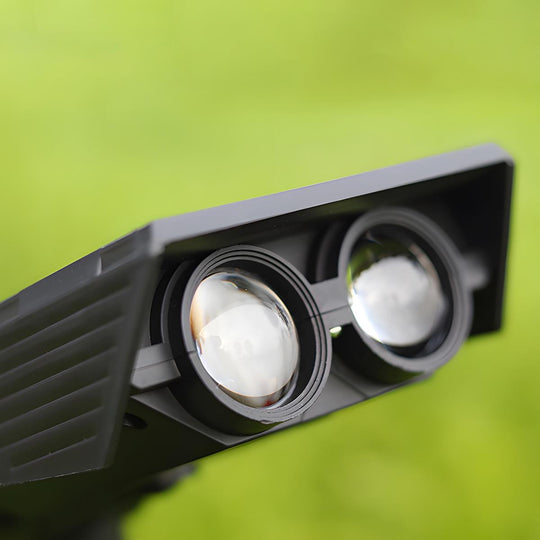 Waterproof Solar LED Multi-Zoom Spot Light | Adjustable Zoom | Eco-Friendly & Perfect for Garden and Outdoor Landscape Lighting