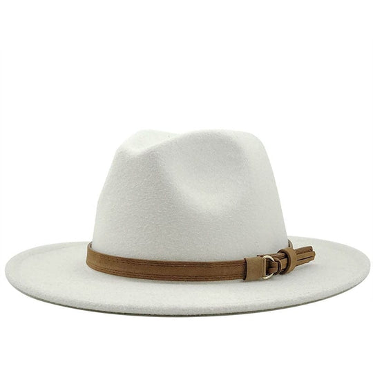 Fedora Hat with Leather Band